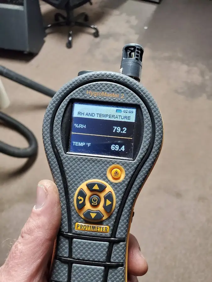 Moisture meter humidity assessment for Fire & Smoke Damage Restoration in Harborcreek